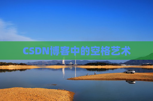 CSDN博客中的空格艺术